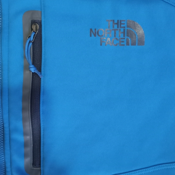 The North Face Quarter Zip Men's Size XL Pullover Jacket Blue Polyester - Picture 3 of 8